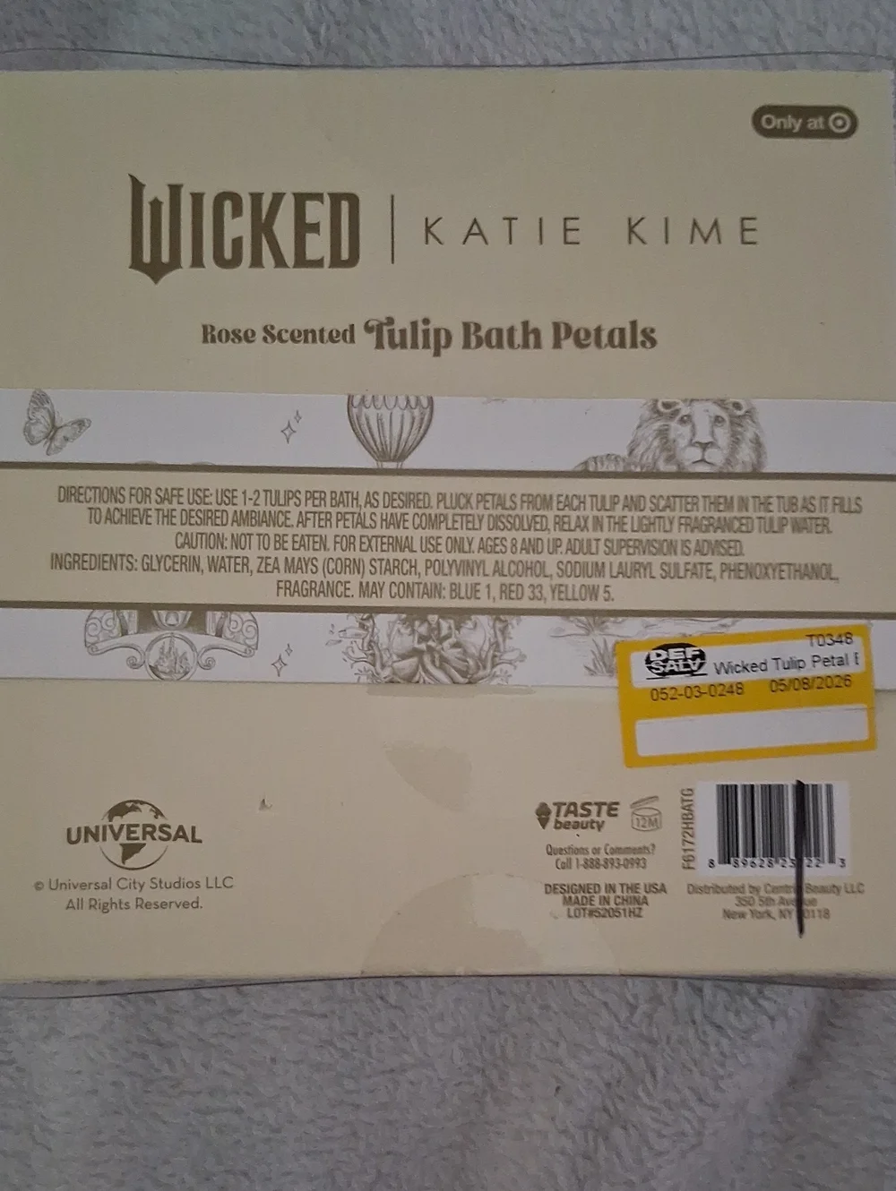Katie K Rose Soap Petals - Pink & Green Bath Blossoms